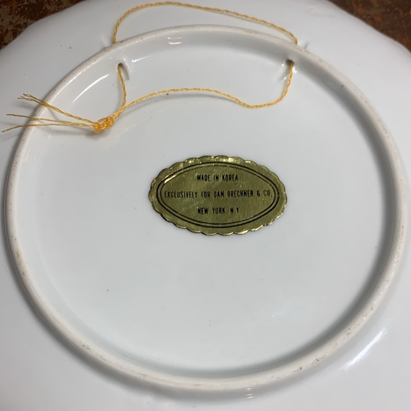 Vintage Currier & Ives for Dan Breckner & Co. Decorative Plate - Picture 9 of 13